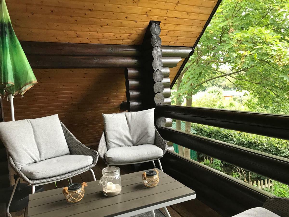 Eifel-Lounge Blockhaus Mit Kamin Garten Balkon Nahe Koeln Therme Bruehl Phantasialand Weilerswist Eksteriør billede